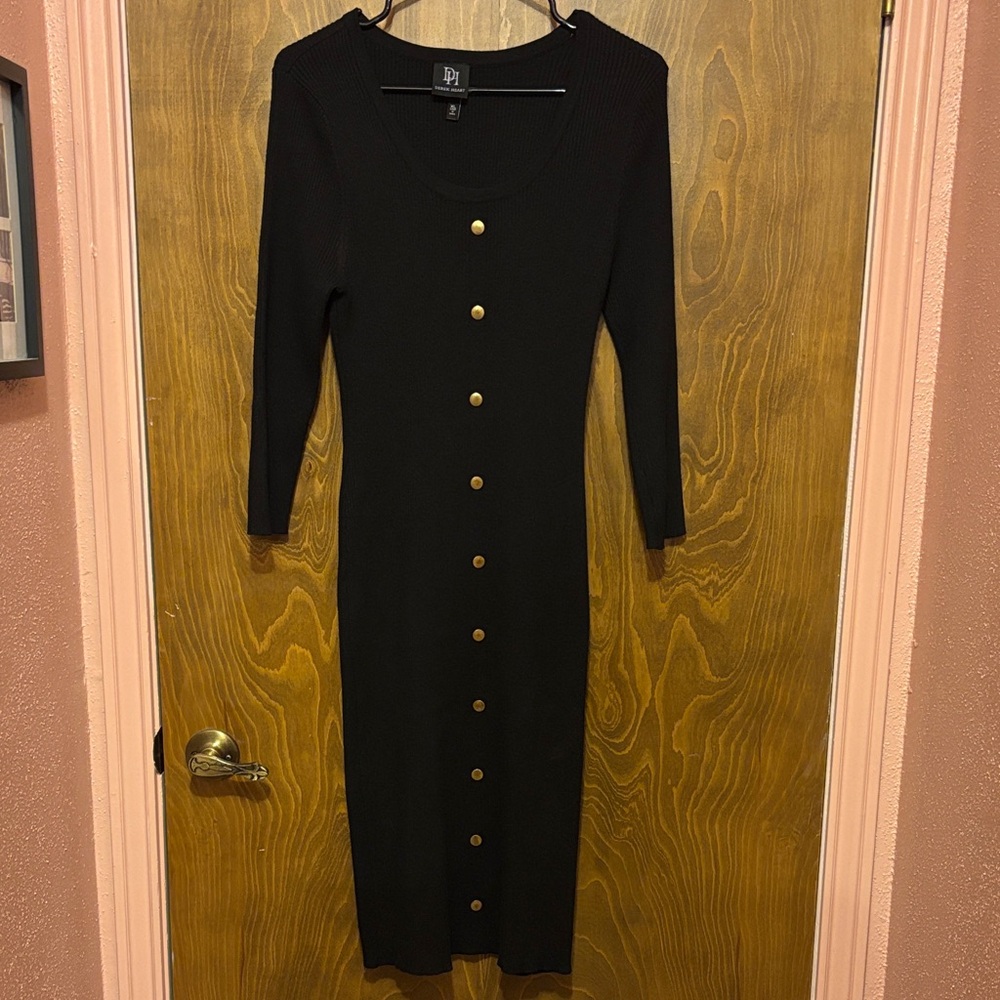 Derek Heart Sweater Dress